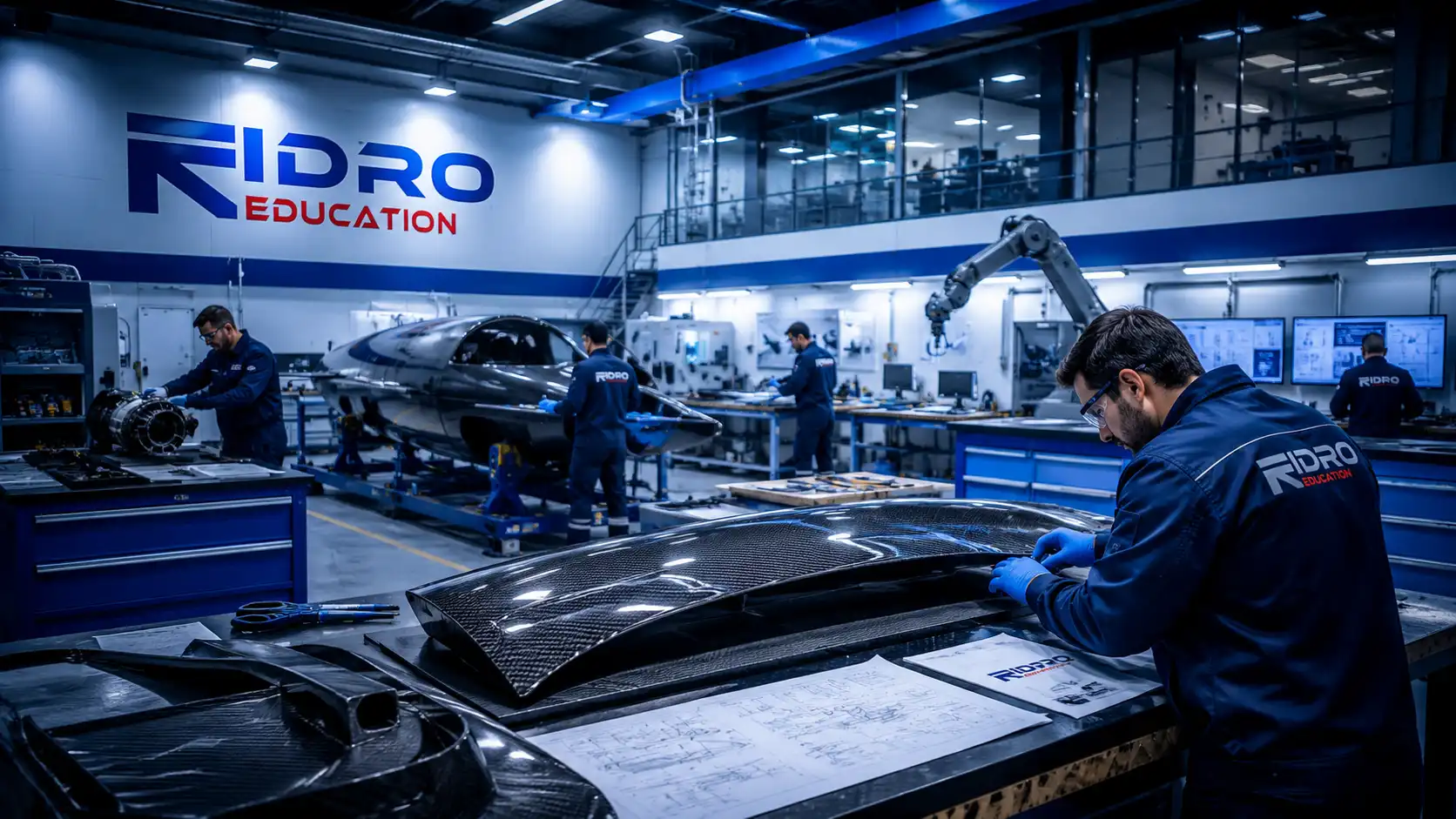 Hands-on training in composite engineering