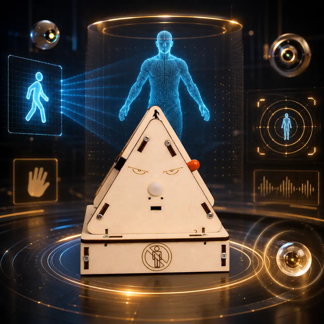 Human Body Detection DIY STEM Kit by IDRO Education for STEM learning